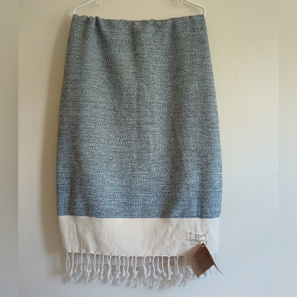 New 48”x 61” Smyrna Turkish Cotton Throw Blanket New With Tags Made in Turkey - Picture 7 of 11